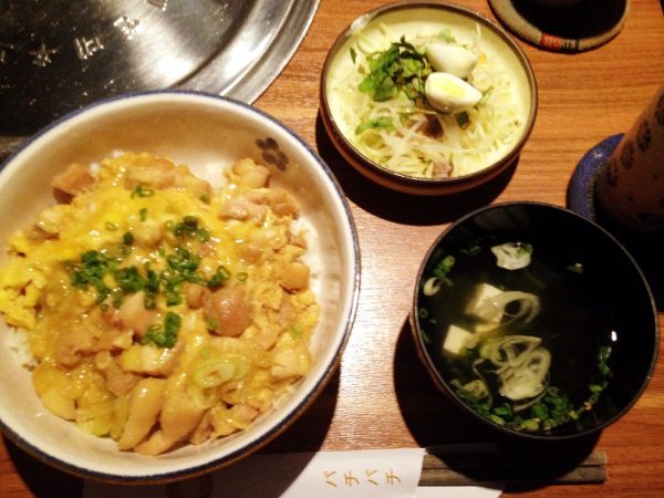 ぱちぱち 親子丼