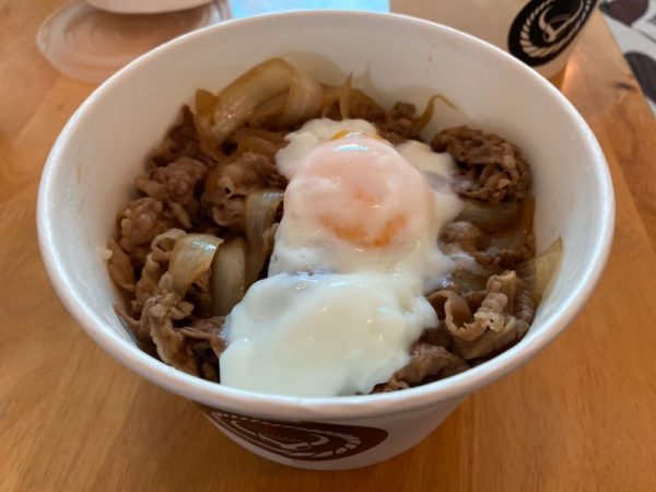 Beef Bowl with Onsen egg(regular)
